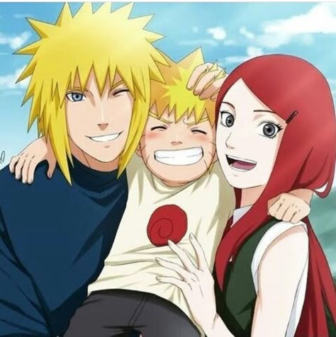 Naruto And Kushina, Naruto Family, Masashi Kishimoto, Naruto Shippudden, Uzumaki Family, Naruto Minato, Naruto And Sasuke Wallpaper, Kushina Uzumaki, Uzumaki Boruto