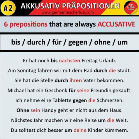 A 2.2 German Prepositions, German A2, German Teacher, Amish Lifestyle, German Vocabulary, Deutsch Language, German Phrases, Visual Dictionary, German Grammar