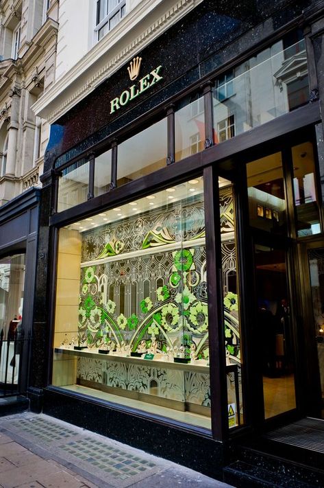 13.) John went straight to the local Rolex store to reward himself Rolex Store, Rolex Boutique, Luxury Jewelry Display, Viking Yachts, Rolex Shop, Shop Facade, Mens Designer Watches, Shop Front Signage, Rolex Yacht Master