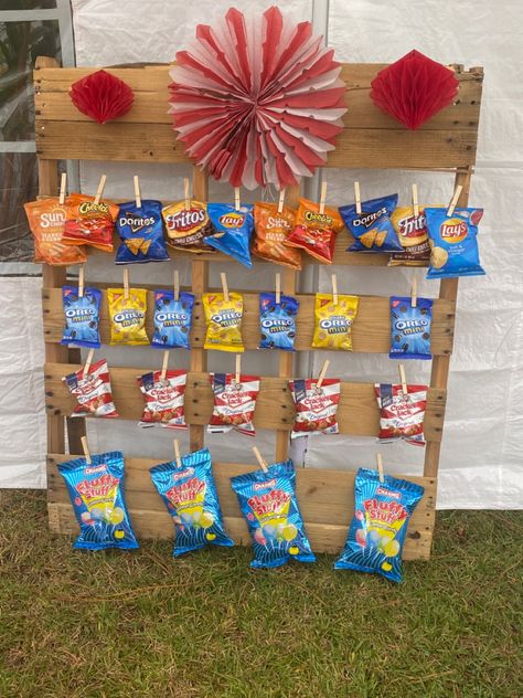 Snack Shack Ideas, Snack Shack, Concession Stand, Snack Bar, Restaurant Design, 3rd Birthday, Pool Party, Oreo, 4th Of July