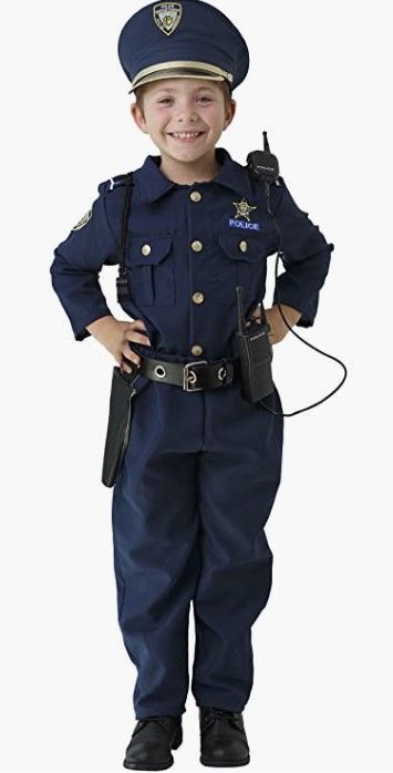 CLICK LINK BELOW TO VIEW FOR SIZES Kids Police Officer Costume, Best Baby Costumes, Funny Group Halloween Costumes, Kids Police, Amazing Halloween Costumes, Police Costume, Scary Costumes, Hippie Costume