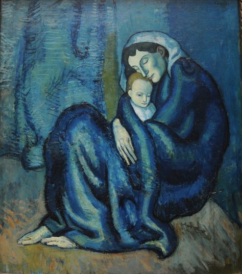 https://flic.kr/p/4Vdw3X | Mother and child, Picasso, Fogg Art Museum, Harvard Picasso Blue Period, متحف فني, Picasso Blue, Pablo Picasso Art, Art Picasso, Pablo Picasso Paintings, Istoria Artei, Harvard Art Museum, Picasso Paintings