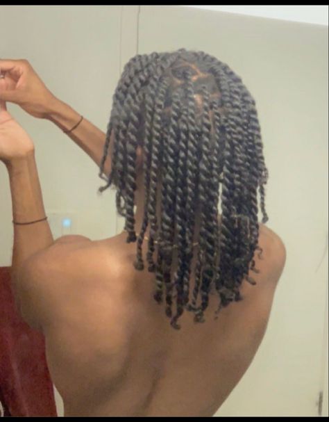 Long Braids Black Man, Long Two Strand Twist Men, Blonde Twists Men, Long Twists Men, Long Twists Black Men Hair, Hair Twists Black Men, Black Guy Braids, Black Hair Twists, Short Hair With Rubber Bands