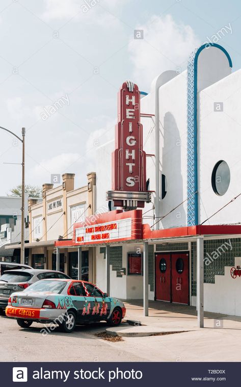 The Heights Theater sign, in Houston, Texas Stock Photo - Alamy Theater Sign, Theatre Sign, Houston Heights, The Heights, Posters Framed, Movie Theater, Houston Texas, Golden Gate Bridge, Houston Tx