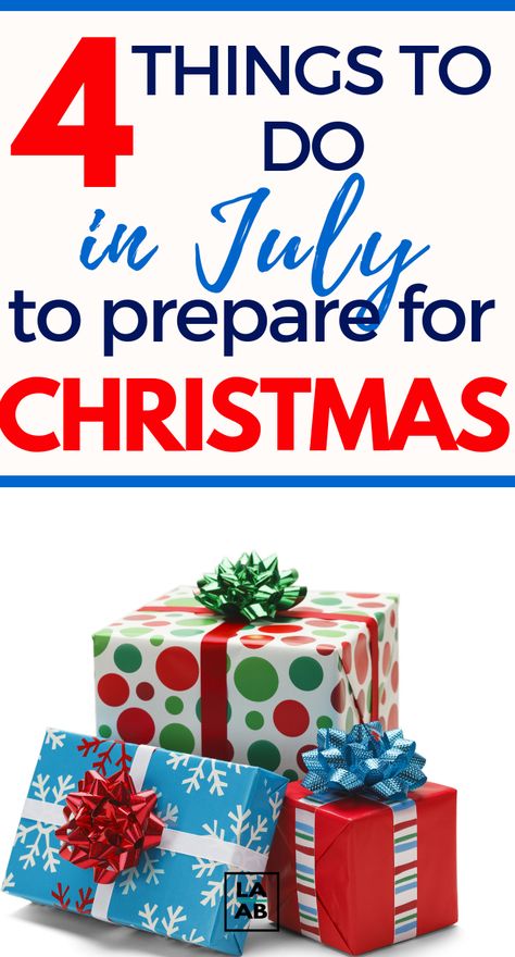 Why wait for the holiday rush? Start planning now with our guide to Christmas preparation ideas and tips to save money, beginning as early as July! Planning For Christmas All Year, Christmas In July Crafts, Prepare For Christmas, Christmas Budget, Budget Christmas, Christmas To Do List, Frugal Christmas, To Do Planner, Christmas Prep