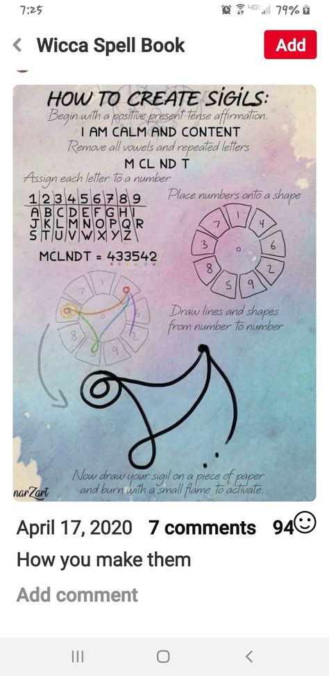 Create Sigils, Create A Sigil, How To Make Sigils, Grimoire Ideas, Chaos Magick, Magia Das Ervas, Wiccan Symbols, Wiccan Magic, Witch Vibes