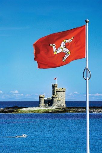 Tower of Refuse,Douglas,Isle of Man. by Terry Why Palace Terrace, Mini Castle, Celtic Nations, Irish Sea, Manx, Bee Gees, Flags Of The World, The Isle, Scotland Travel