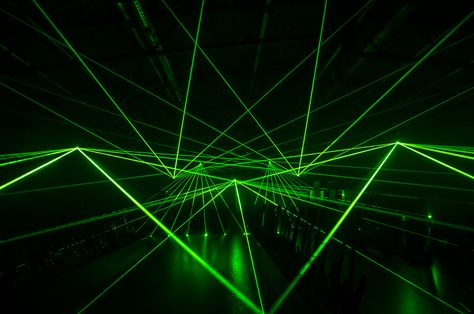 Laser Aesthetic, Concert Lights, Concert Stage Design, Stage Set Design, Laser Light, K Project, Green Laser, Show Room, Stage Set