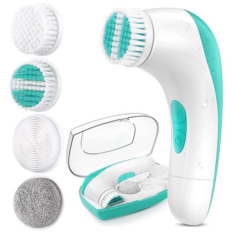 Exfoliating Face Brush, Face Brush Cleansing, Deep Exfoliation, Face Scrubber, Exfoliating Brush, Facial Brushes, Facial Spa, Facial Cleansing Brush, Exfoliate Face