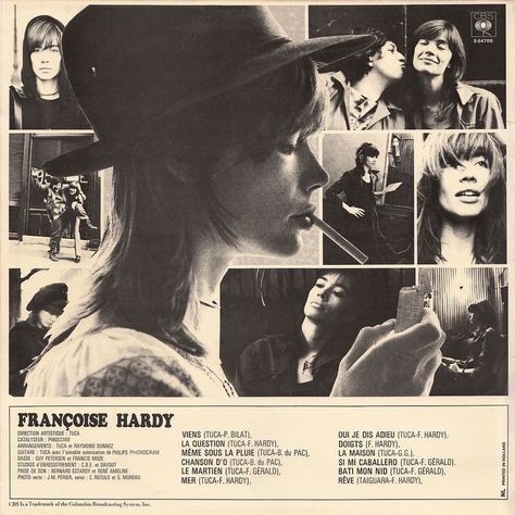 Françoise Hardy Aesthetic, Francoise Hardy Aesthetic, French New Wave, Francoise Hardy, I'm With The Band, Wow Art, Room Posters, French Girl, The Villain