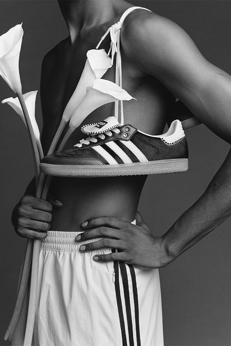 Adidas x Wales Bonner Fall/Winter 2023 Collection | Hypebeast Adidas Store, Sneaks Up, Wales Bonner, Sport Photography, Trending Sneakers, Hailey Bieber, Adidas Samba, Sport Wear, Editorial Fashion