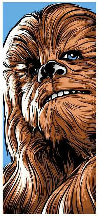 Chewbacca Art, Ink Tober, Star Wars Painting, Detroit Lions Football, Sublimation Tumblers, Star Wars Artwork, Star Wars Tshirt, Star Wars Images, Star Wars Pictures