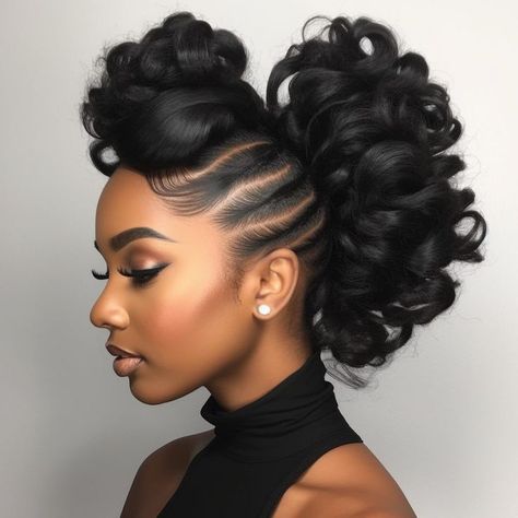 The Perfect Ponytail, Perfect Ponytail, Hairstyles For Black Hair, Ponytail Styles, Ponytail Hairstyles, African American, Black Hair, Black Women, Hairstyles