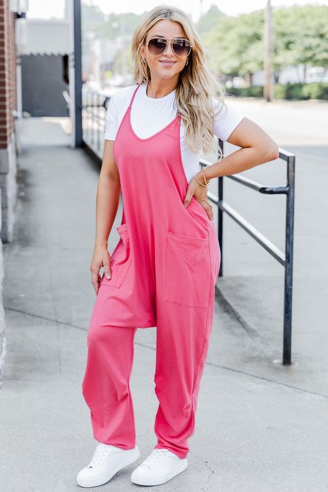 Long jumpsuit outfit