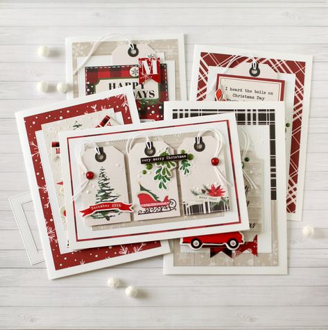 24 Days of Christmas - Day Three with Echo Park Paper Co. - Stamp & Scrapbook EXPO 24 Days Of Christmas, Happy Birthday Boy, Winter Paper, Christmas Layouts, Christmas Card Inspiration, Christmas Card Art, Pen Pals, Card Layouts, Echo Park Paper