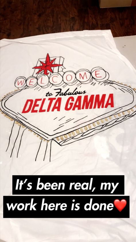 Welcome to the Fabulous Delta Gamma Las Vegas themed semi formal banner white black red gold sparkle Semi Formal Themes, Vegas Theme Party, Sorority Themes, Banner White, Recruitment Themes, Sorority Banner, Sorority Formal, Vegas Theme, Sorority Events