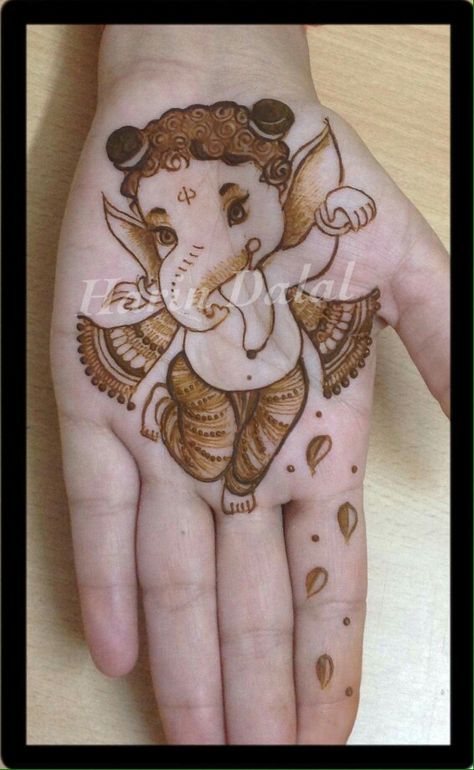 ganesha Baby Mehndi Design, Mehndi Designs 2018, Bridal Mehendi Designs Hands, Mehndi Designs Bridal Hands, Mehndi Designs For Kids, Mehndi Design Pictures, Modern Mehndi Designs, Engagement Mehndi Designs, Full Mehndi Designs