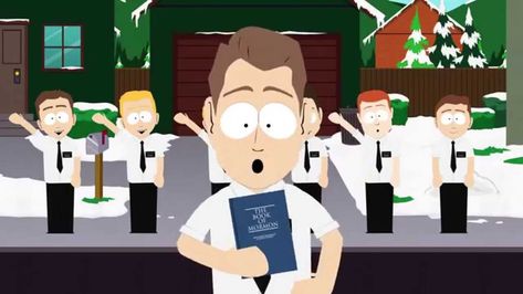 An Animated Music Video for the Song 'Hello!' From the Musical 'The Book of Mormon' Set in the World of 'South Park' The Book Of Mormon Musical, Falsettos Cast, Book Of Mormon Musical, Andrew Rannells, The Book Of Mormon, Book Of Mormon, Random Memes, Musical Theatre, The Song