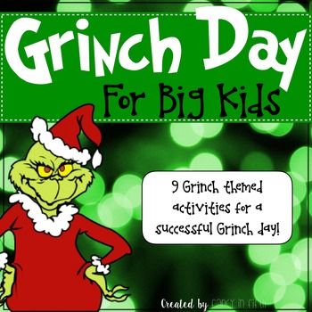 Grinch Activities, Grinch Day, Holiday Classroom Activities, Christmas Learning, Grinch Party, Christmas Reading, Holiday Classroom, Holiday Lessons, Christmas Worksheets