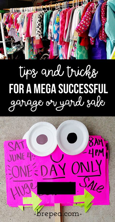 Yard Sale Fundraiser, Yard Sale Tips, Successful Garage Sale, Yard Sale Hacks, Garage Sale Organization, Yard Sale Organization, Garage Sale Tips, Yard Sale Signs, Garage Sale Signs