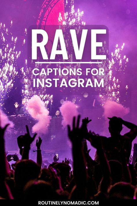 People at concert with words rave captions for Instagram Rave Captions, Rave Quotes, When The Beat Drops, Party Captions, Party Quotes, Ig Captions, Rave Party, Cool Captions, Post Quotes