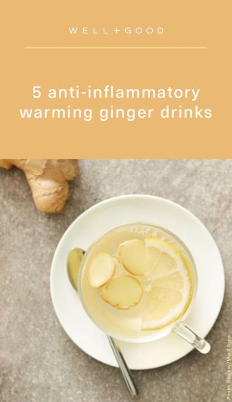 Ginger Drinks, Help With Inflammation, Cooking With Ginger, Cave Woman, Inflammation Recipes, What Is Healthy Food, Anti Inflammation Recipes, Inflammatory Recipes, Inflammation Diet