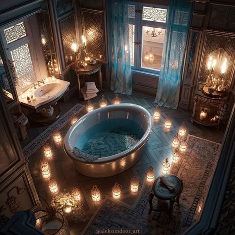 Acotar Townhouse, Townhouse Acotar, Acotar Creatures, Royalty Dr, Castle Rooms, Big Bedrooms, Fantasy Rooms, Dream Bath, A Court Of Wings And Ruin