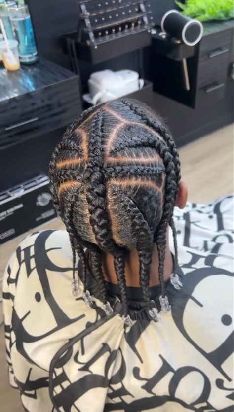 #chromeheart #cornrows #menshair #blackhairstyles #braids Chrome Hearts Cornrows, Male Cornrow Styles For Men, Male Braid Styles, Blackhairstyles Braids, Twist Ideas, Heart Braids, Cornrow Styles For Men, Men Cornrows, Corn Rolls