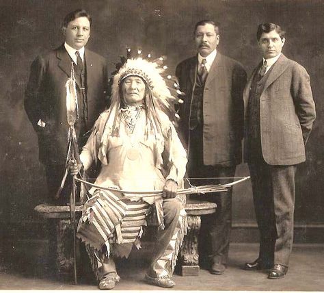 Mountain Chief and Sons, via Flickr. The Chiefs, Knight Rider, Native American History, American Clothing, American Culture, American West, American People, Sioux, Native American Art