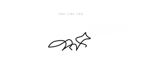 Single line fox Finger Line Tattoo, Fine Line Fox Tattoo, Fox Finger Tattoo, Fox Tattoo Small Simple, Minimalistic Fox Tattoo, Line Art Fox Tattoo, Single Line Fox Tattoo, Finger Tattoo Designs, Finger Tattoo