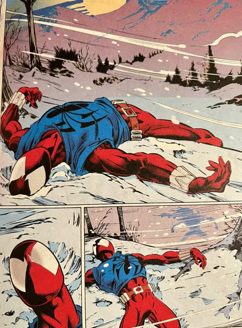 90s Spiderman Comics, Cool Comic Panels, Spiderman Into The Spiderverse Comic, Scarlet Spider Wallpaper, Spiderman Comic Wallpaper, Spiderman Comic Panels, Old Comics Aesthetic, Ben Reilly, Humor Animal