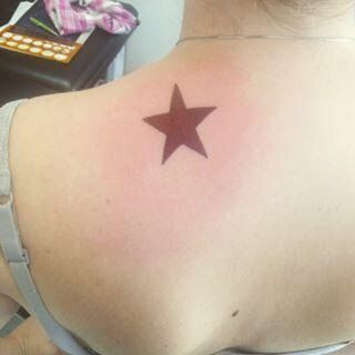 Joestar Birthmark Tattoo, Joestar Birthmark, Birthmark Tattoo, Adventure Tattoo, Mark Tattoo, Star Tattoo, Cute Tiny Tattoos, Dream Tattoos, Dope Tattoos