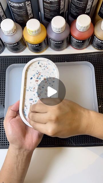 Jesmonite Terrazzo, Art Satisfying, Asmr Video, Marbling, You Know It, Agra, It Takes, Philippines, Be Still