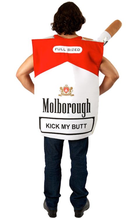 Cigarette carton costume #Halloween #drinkinggear www.LiquorList.com "The Marketplace for Adults with Taste!" @LiquorListcom  #LiquorList Advertising Ideas Marketing, Advertising Ideas, Stag Do, Dress Idea, Funny Costumes, Rave Outfit, Handwriting Practice, I Love A, Rave Outfits