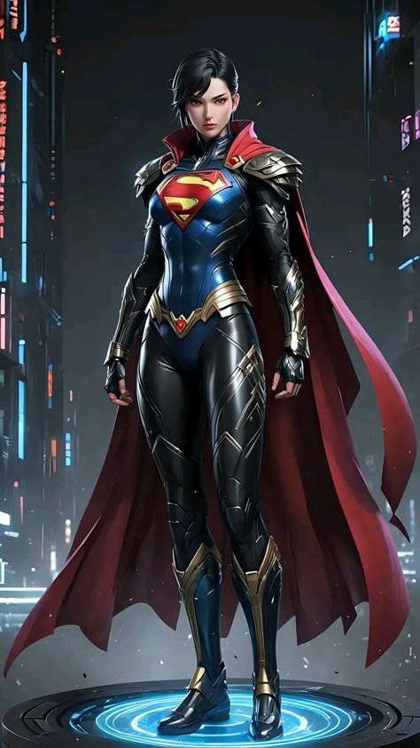 Super Hero Concept Art Character Design, Fire Superhero, Dc Comics Wallpaper Iphone, Hero Suit Design, Super Suit Design, Oc Superhero, Alita Battle Angel Manga, Dc Collection, Female Comic Characters