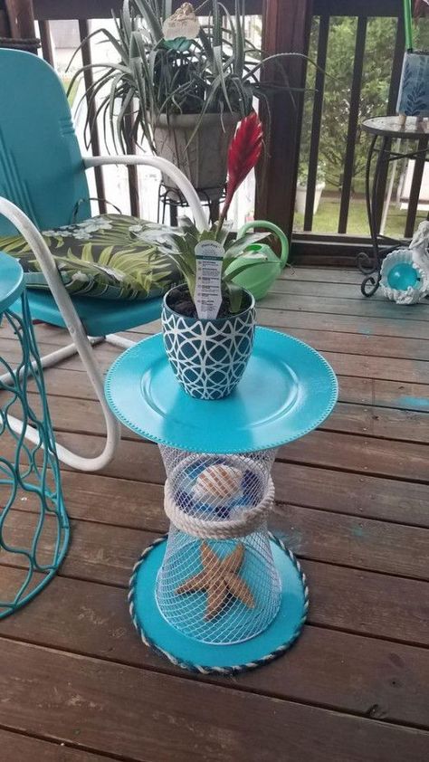 35+ DIY Backyard Decor Ideas on a Budget that Ooze Curb Appeal | HubPages Diy Backyard Decor, Backyard Decor Ideas, Diy Patio Table, Yard Art Crafts, Fiesta Tropical, Outdoor Patio Table, Diy Dollar Tree Decor, Garden Crafts Diy, Dollar Tree Decor