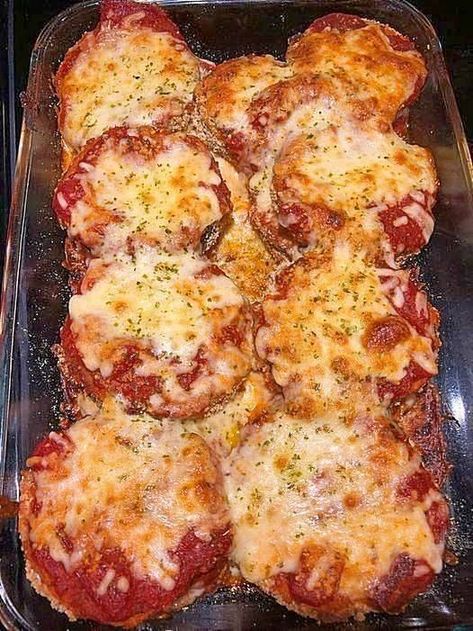 Smart Point Recipes 2024 Eggplant Parmesan Easy, Baked Eggplant Slices, All Purpose Flour Recipes, Baked Eggplant Parmesan, Eggplant Parmesan Baked, White Bean Soup Recipes, Eggplant Recipes Parmesan, Smart Points Recipes, Baked Eggplant