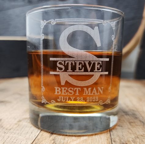 Wedding Whiskey Glasses, Groomsmen Proposal Whiskey, Groomsman Whiskey Bottle, Custom Whiskey Glasses Cricut, Whiskey Glass Groomsmen Gift, Whiskey Wedding, Custom Whiskey Glasses, Personalized Whiskey Glasses, Groomsman Proposal Box