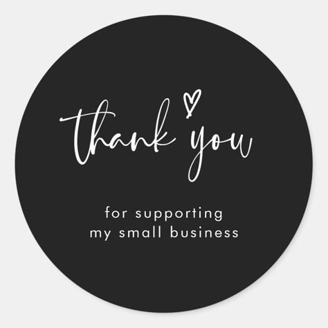 Modern Black Small Business Thank You Sticker Thank You Stickers Business, Instagram Highlight Covers Reviews, Pickle Logo, Black Small Business, Mango Tapioca, Rakhi Hampers, Henna Recipe, Nail Tech Quotes, Brow Quotes