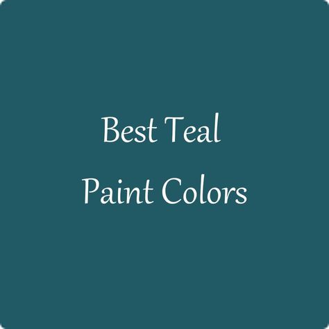 Discover the best teal paint colors to transform your space! From soothing seafoam to bold turquoise, explore a curated selection that brings tranquility and vibrancy to any room. Whether you’re looking to create a calming Dark Teal Paint Palette, Behr Teal Motif, Valspar Everglade Deck, Teal Stencil Sherwin Williams, Sw Really Teal, Aegean Teal Color Palette, Best Dark Teal Paint Colors, Moody Teal Paint, Silken Peacock Sherwin Williams