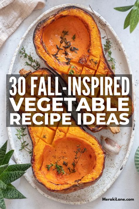 Fall Vegetable Recipes, Veggie Dinner Recipes, Fall Vegetables Recipes, Autumn Vegetables, Roasted Fall Vegetables, Grow Your Own Vegetables, Fall Veggies, Farmers Market Recipes, Carlsbad Cravings