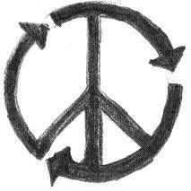 recycle peace The Peace, Body Mods, Tiny Tattoos, Art Plastique, Peace Sign, Future Tattoos, Cute Tattoos, Tattoos And Piercings, I Tattoo