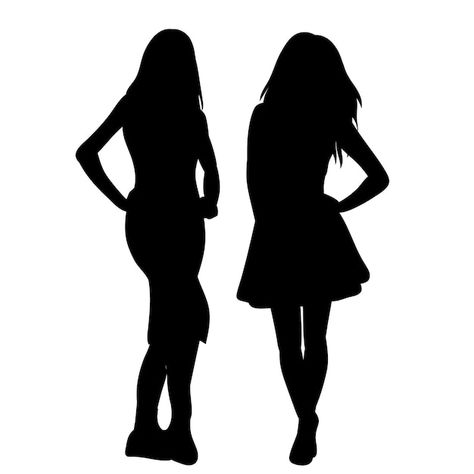 Women silhouette on white background iso... | Premium Vector #Freepik #vector #female-figure #girl-dress #party-dress #woman-figure Blue Background Plain, Two Shadows, Happy Birthday Steve, Silhouette Girl, Person Silhouette, Background Plain, Inspo For Art, Women Silhouette, Shadow Drawing