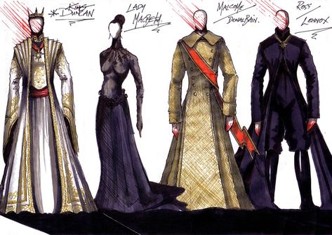 Original Macbeth Sketches Lady Macbeth Costume Design, Macbeth Artwork, Macbeth Costume Design, Macbeth Outfit, Macbeth Clothing, Lady Macbeth Costume, Macbeth Costumes, Macbeth Project, Macbeth Play