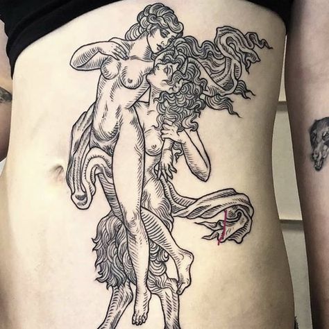 Chalice Tattoo, Tattoos Greek, Witchcraft Tattoos, Greek God Tattoo, Roman Tattoo, Art Inspired Tattoos, Etching Tattoo, Medieval Tattoo, Greek Mythology Tattoos