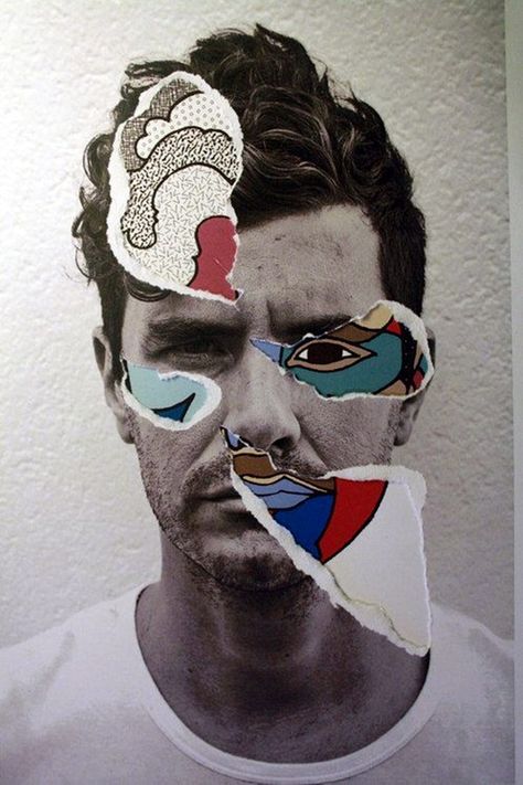 Exclusive Collage Portrait Art Works (29) Collage Foto, Double Exposition, Collage Portrait, Montage Photo, Gcse Art, Art Brut, Arte Inspo, Cd Cover, Art Trends