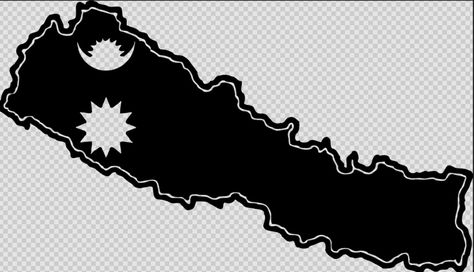 Nepal Nepali Map National World map Mero Timro Hamro Nepal. Nepal Map Tattoo, Map Stencil, Nepal Tattoo, Creepy Drawings, Tattoo Style Drawings, 1 Tattoo, Bat Signal, Tattoo Style, Superhero Logos