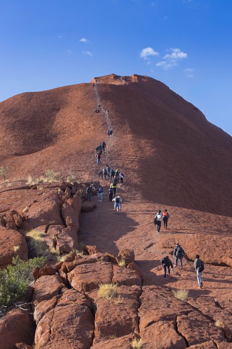 Uluru, or Ayers Rock, is a massive sandstone monolith in the heart of the Northern Territory’s arid "Red Centre".  #uluru #ayersrock #australia #nothernterritory #visitaustralia Ayers Rock Australia, Uluru Australia, Ayers Rock, Visit Australia, Northern Territory, Beautiful Picture, Mobile Wallpaper, In The Heart, Beautiful Pictures