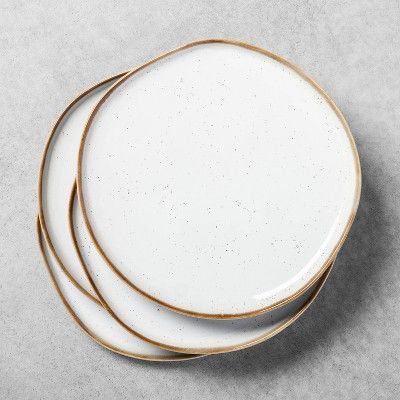 Dough Bowl Centerpiece, Main Course Dishes, Hearth & Hand With Magnolia, Dinner Plate Set, White Dinner Plates, Chip And Joanna Gaines, Reactive Glaze, Everyday Meals, Hearth And Hand