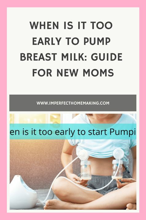 Find out when is it too early to pump breast milk and gain valuable insights and techniques from my personal experience. Essential pumping tips for new moms! #BreastfeedingTips #NewMomAdvice #PumpingTechniques #MotherhoodJourney When To Start Pumping, Pumping Schedule, Breastfeeding Mom, Exclusively Pumping, Breastmilk Storage, Pumping Moms, Fantastic Baby, Baby Sleep Problems, Breastfeeding And Pumping